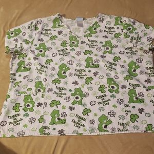 Care Bear Scrub Top
